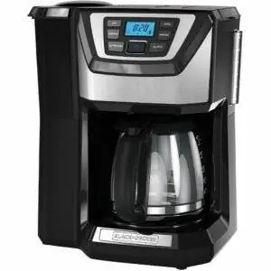 Лучший вариант кофеварки: BLACK+DECKER 12-Cup Mill and Brew Coffeemaker