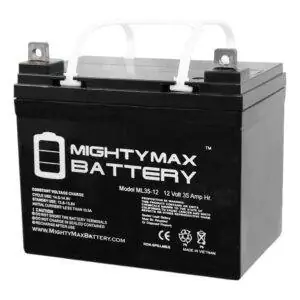 Лучший вариант аккумулятора для газонокосилки: Аккумулятор Mighty Max 12 В, 35 Ач, SLA