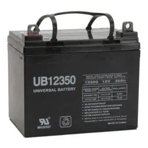 Лучший вариант аккумулятора для газонокосилки: аккумулятор Universal Power Group 12 В 35 Ач