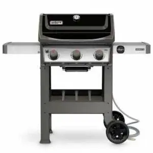Лучший вариант гриля на природном газе: газовый гриль Weber Spirit II E-310 с 3 горелками