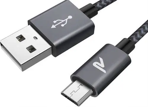 типы кабелей - micro usb