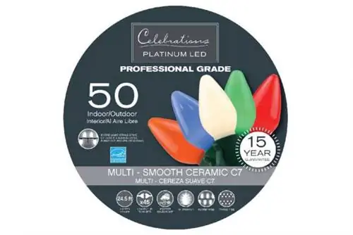Сводка предложений 11/8: Celebrations Platinum LED C7 Разноцветные 50-каратные гирлянды