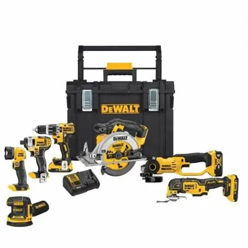 Лучший вариант Home Depot в Черную пятницу: DEWALT 20-Volt MAX 7-Tool Combo Kit