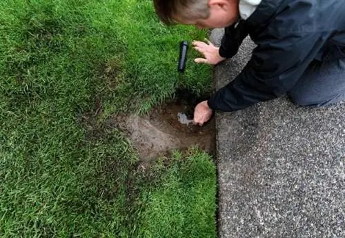 замена головки спринклера