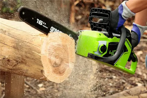 16-дюймовая бензопила Greenworks 40 В