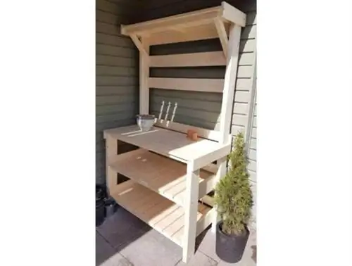 горшечные скамейки планы