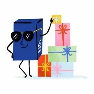 Вариант подарков книголюбу: подписка на книгу месяца