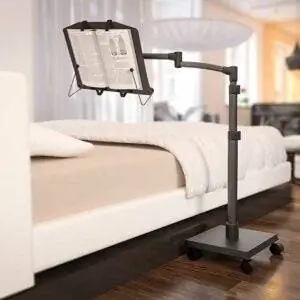 Вариант подарков книголюбу: подставка для книг LEVO Hands Free