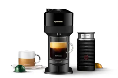 Сводка предложений Вариант 12:8: кофемашина Nespresso Vertuo Next для кофе и эспрессо с вспенивателем молока Aeroccino
