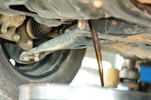 как заменить масло