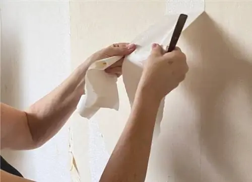 лучший способ снять обои