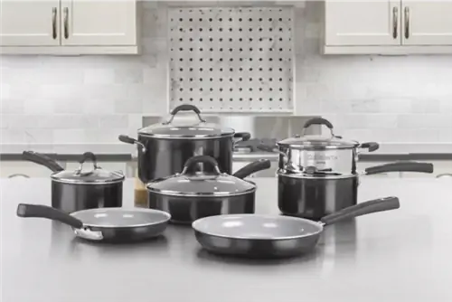 Сводка предложений 2/28 Опция: Cuisinart Набор посуды из алюминия с антипригарным покрытием из 11 предметов