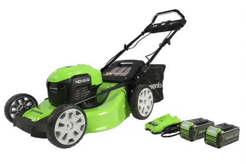 bv shop электрические косилки Вариант: Бесщеточная самоходная газонокосилка Greenworks