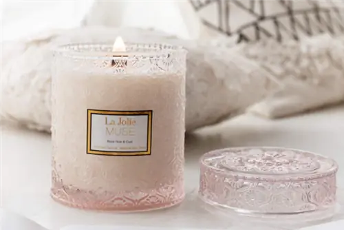 TK Spring Home Decor, чтобы украсить ваше пространство Вариант: цветочная ароматическая свеча