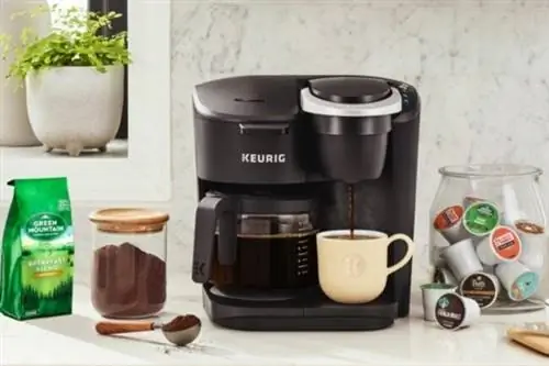 Лучший вариант рождественских продаж: кофеварка Keurig K-Duo Essentials Single Serve