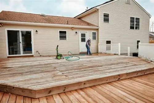 Стоимость Power Wash a Deck