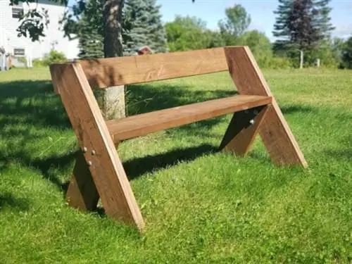 планы скамеек на свежем воздухе
