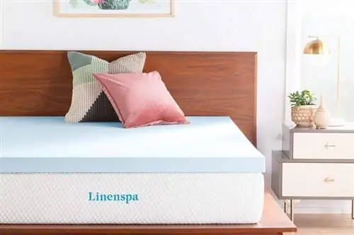 Essentials to Help You Sleep Cooler Option Наматрасник из пены с эффектом памяти с гелевым покрытием