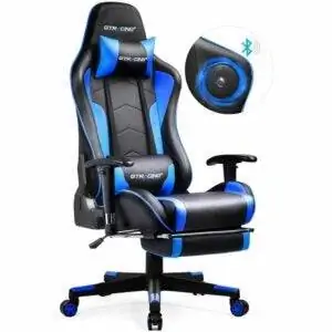 Лучший вариант игрового кресла: игровое кресло GTRACING с динамиками и подставкой для ног Лучший вариант игрового кресла: игровое кресло GTRACING с динамиками и подставкой для ног