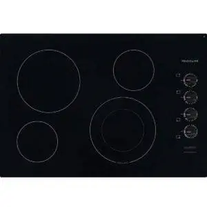 Лучшие варианты электрической варочной панели: Frigidaire FFEC3025UB 30-дюймовая электрическая варочная панель с гладкой поверхностью Лучшие варианты электрической варочной панели: Frigidaire FFEC3025UB 30-дюймовая электрическая варочная панель с гладкой поверхностью