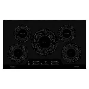 Лучший вариант электрической варочной панели: Frigidaire FGIC3666TB Галерея 36-дюймовая индукционная плита Лучший вариант электрической варочной панели: Frigidaire FGIC3666TB Галерея 36-дюймовая индукционная плита