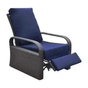 Лучший вариант шезлонга: ART TO REAL Outdoor Wicker Recliner Chair Лучший вариант шезлонга: ART TO REAL Outdoor Wicker Recliner Chair