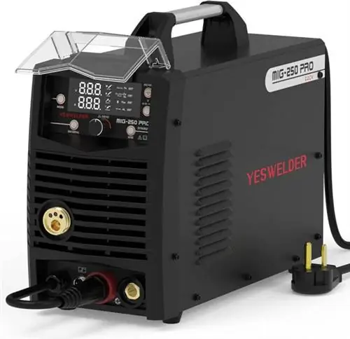 YesWelder 250A Алюминиевый сварочный аппарат MIG