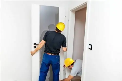 Стоимость установки двери