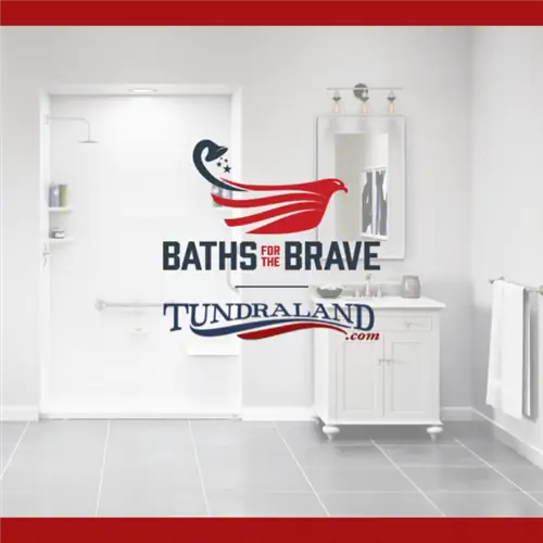 Изображение логотипа Tundraland Baths for the Brave в День ветеранов