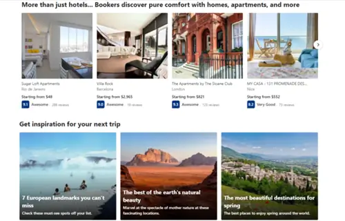 booking com Обзор Фото 2 - Различные виды недвижимости