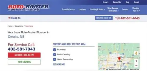 Roto Rooter обзор местного филиала
