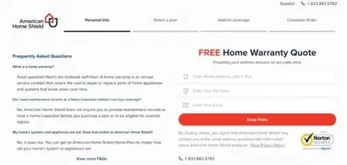 Цитата из обзора American Home Shield