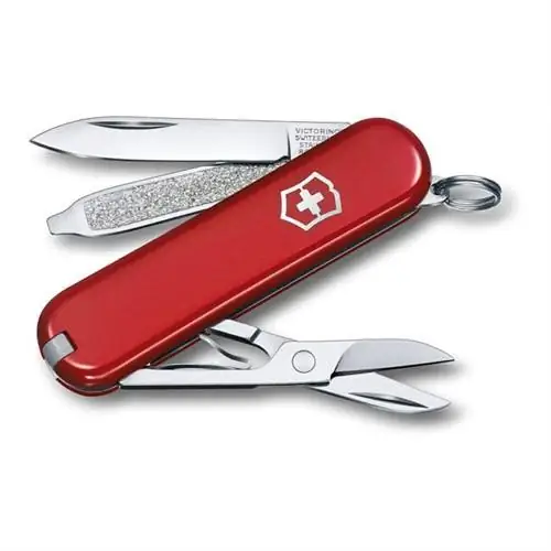 Вариант лучших подарков для туристов: карманный нож Victorinox Swiss Army Classic SD
