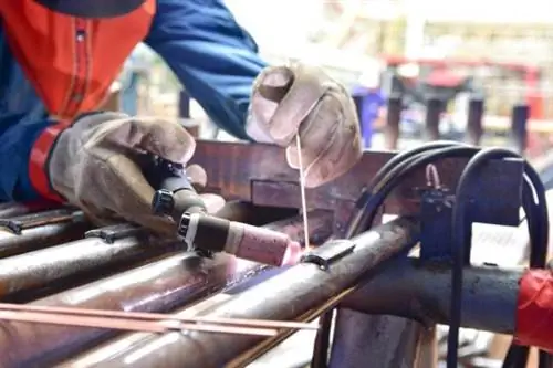 MIG vs. TIG сварка - сварка TIG на трубе