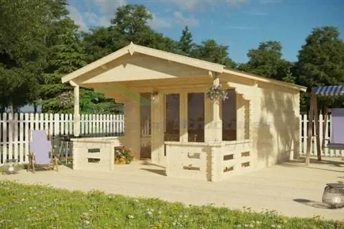 Вариант Kit Homes: EZ Log Structures Florida
