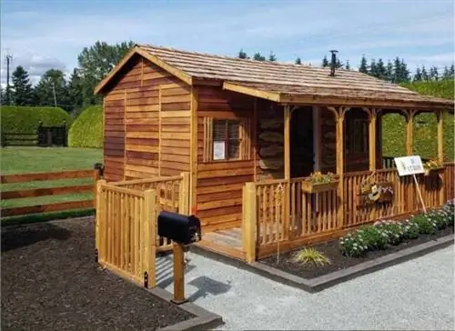 Вариант Kit Homes: Седарский сарай Cedarshed