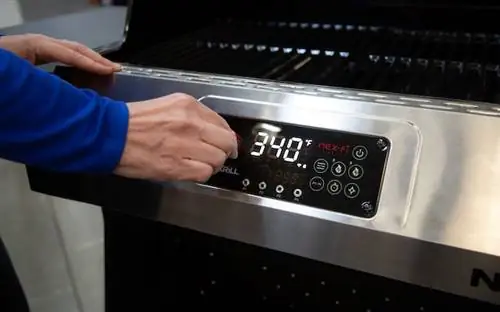 Отображение температуры на Nexgrill Neevo 720 Propane Gas Digital Smart Grill