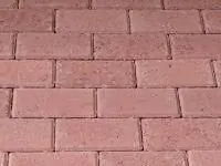 Брусчатка из красного кирпича