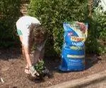 Прополка с помощью Vigoro Weed Stop Mulch