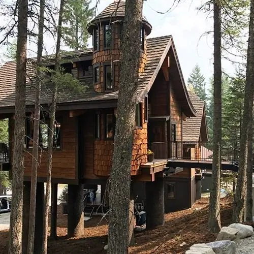 Коричневая кровля