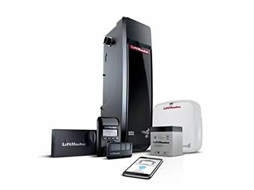 LIFTMASTER 8500W 2-893MAX пульты дистанционного управления ОТВОДНОЙ ВАЛ ГАРАЖНЫХ ДВЕРЕЙ MYQ ВКЛЮЧЕН WI-FI И УСТАНОВЛЕН АККУМУЛЯТОР