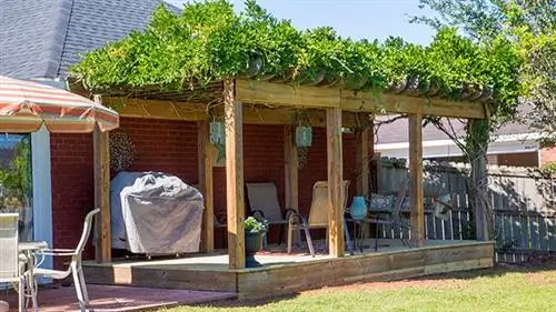 палуба и пергола