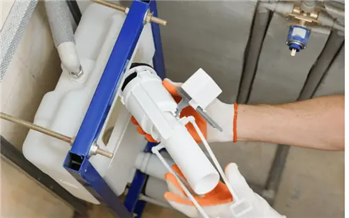 Установка сливного сифона для унитаза