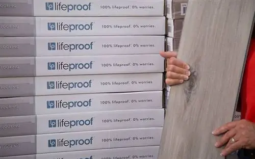 Жизнестойкое водонепроницаемое роскошное виниловое напольное покрытие с высокой проходимостью