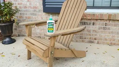 Клей Titebond III Ultimate Wood Glue идеально подходит для ремонта садовой мебели. Клей Titebond III Ultimate Wood Glue идеально подходит для ремонта садовой мебели.