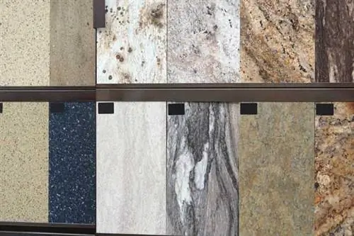 Образцы гранитной напольной плитки
