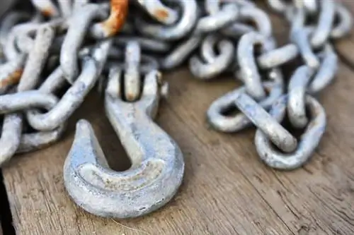 Сверхмощная буксировочная цепь