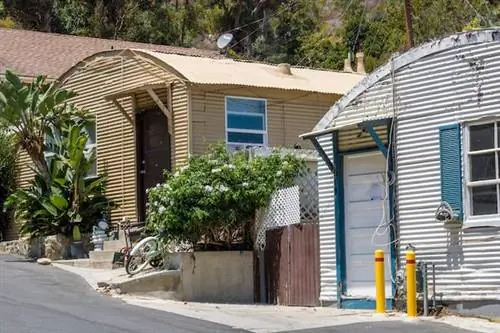 Жилые хижины Quonset