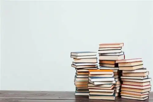 Большая стопка книг