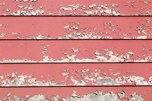 Мазонитский сайдинг в сарае